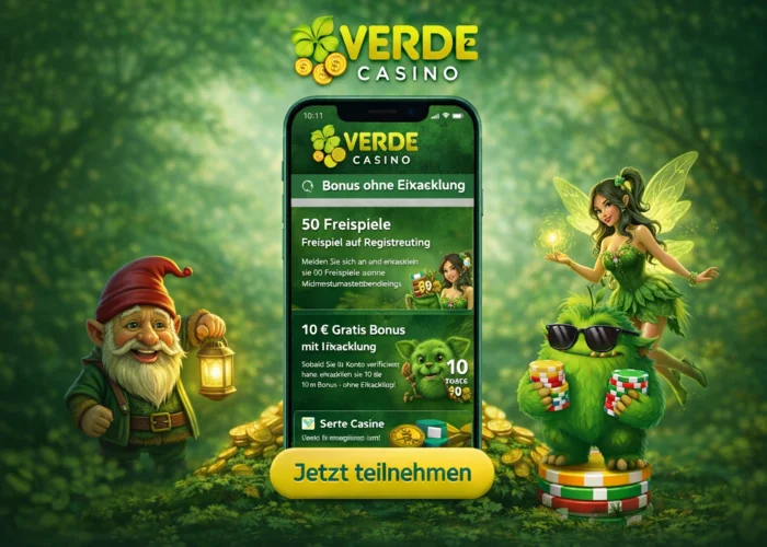 verde casino 25 euro bonus ohne einzahlung